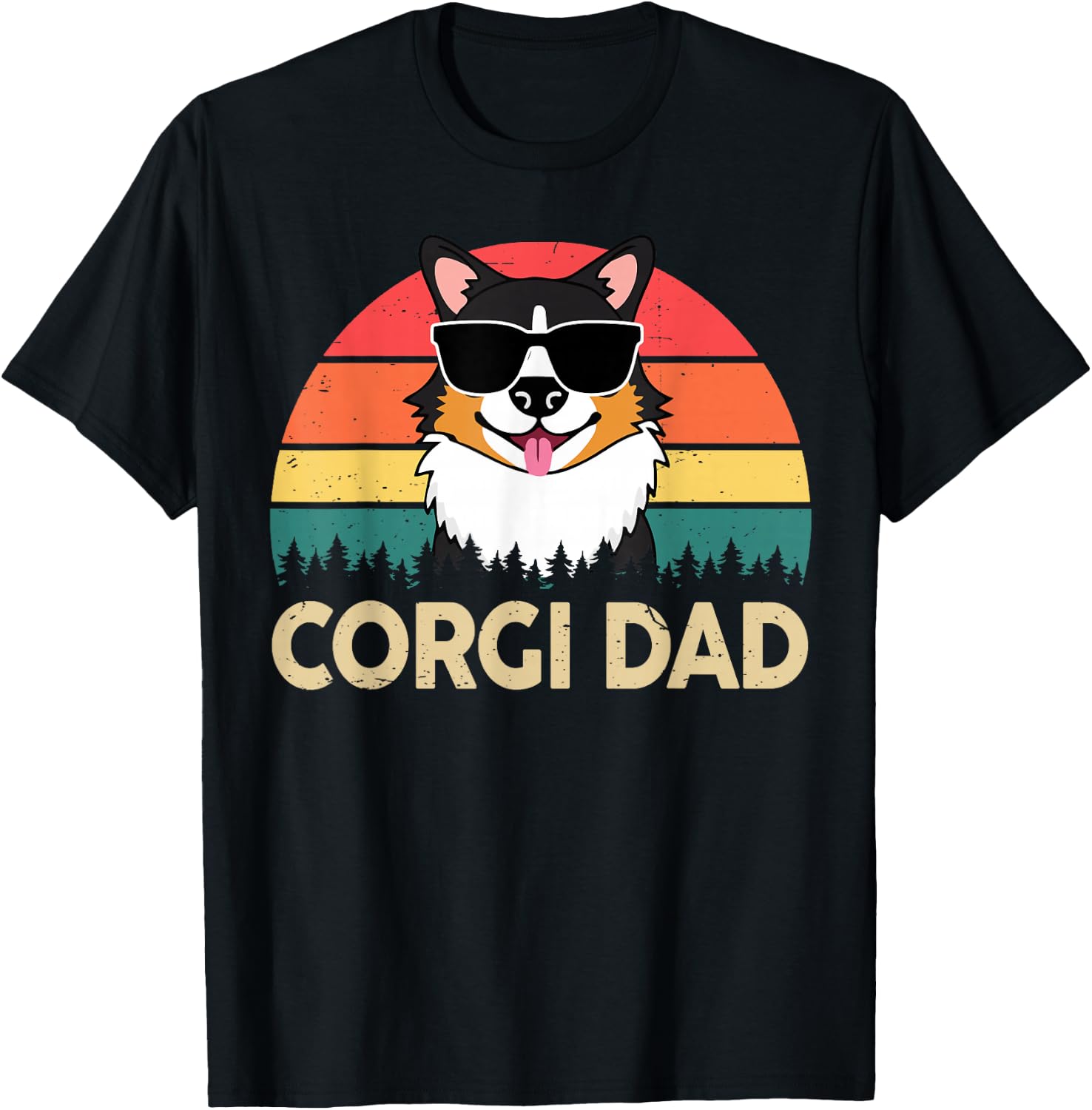 Corgi Dad T-Shirt