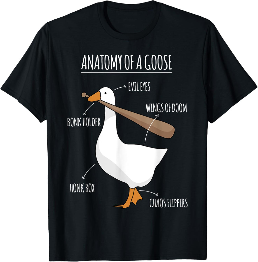 Anatomy of a Goose Meme T-Shirt