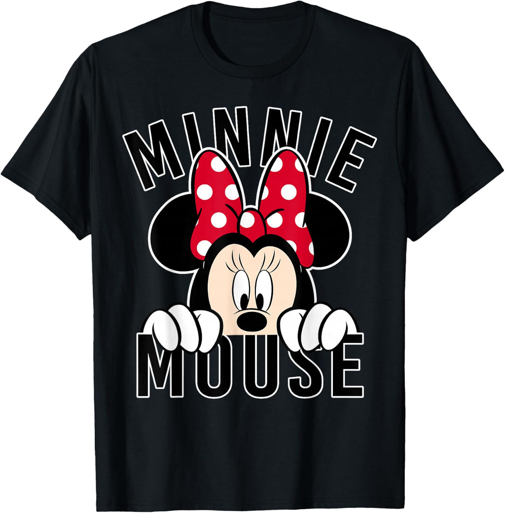 Disney - Minnie Rock The Dots Peeking Minnie T-Shirt