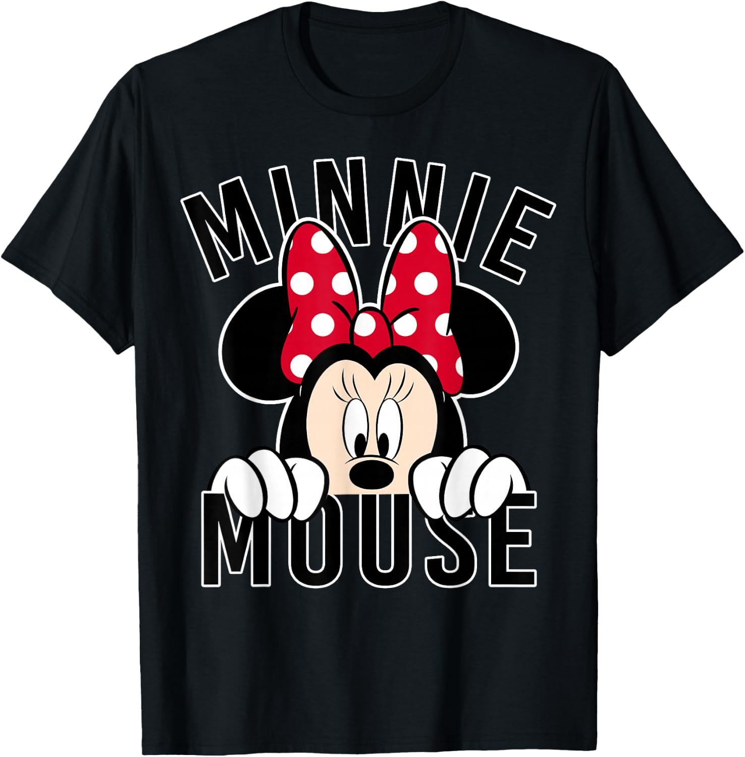 Disney - Minnie Rock The Dots Peeking Minnie T-Shirt
