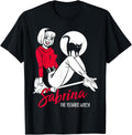 Sabrina The Teenage Witch on Broom T-Shirt