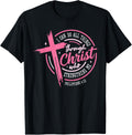 I Can Do All Things Through Christ Breast Cancer Awareness T-Shirt