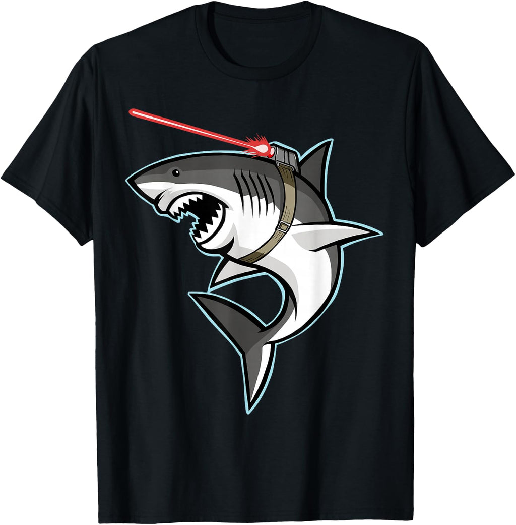 Shark with Laser Beam T-Shirt