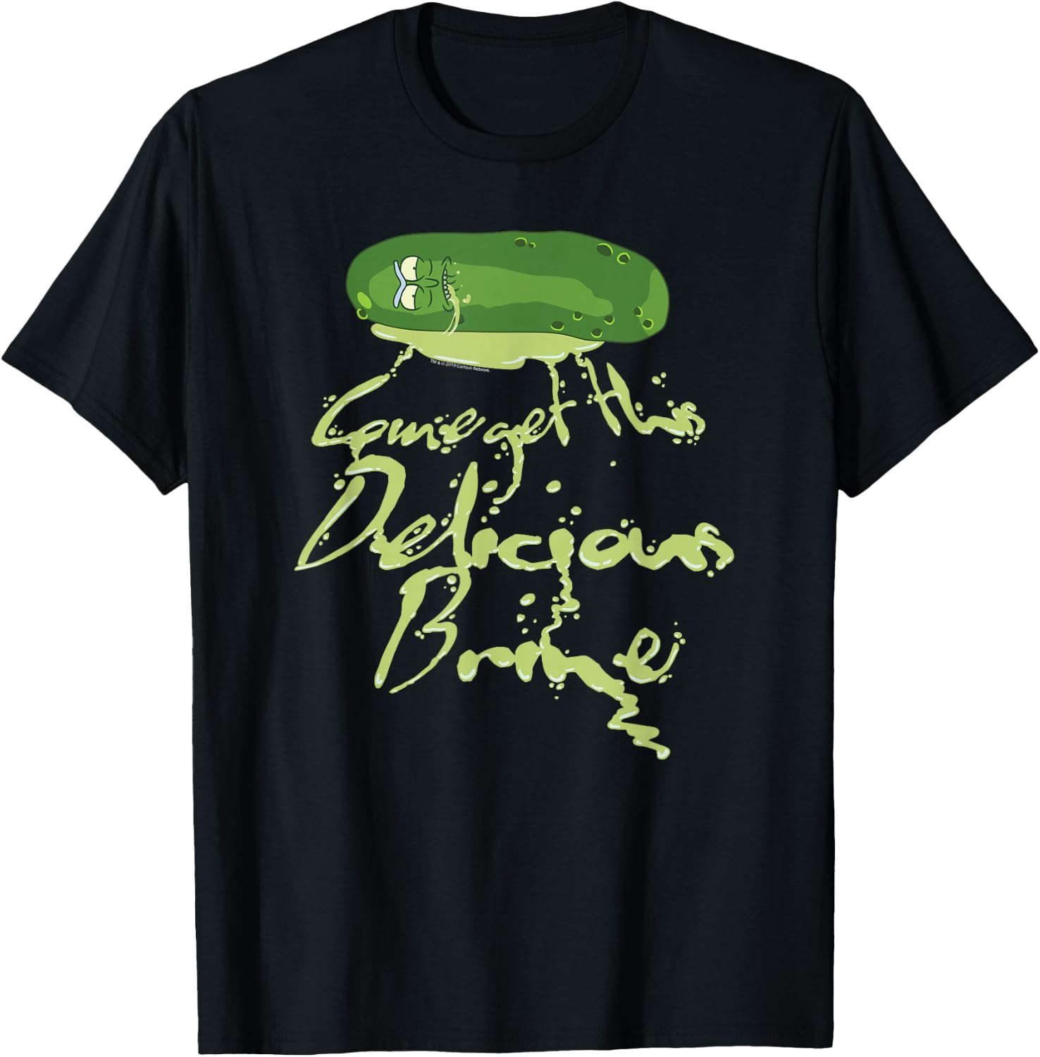 Rick and Morty Pickle Rick Brine T-shirt T-Shirt