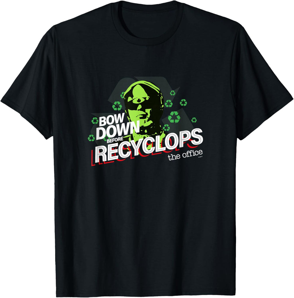 The Office Dwight Schrute Bow Down Before Recyclops T-Shirt T-Shirt