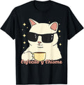 Cafecito y Chisme Gato, Gato Cafecito y Chisme T-Shirt