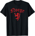 Norge Norway Lion Symbol Norwegian Pride T-Shirt