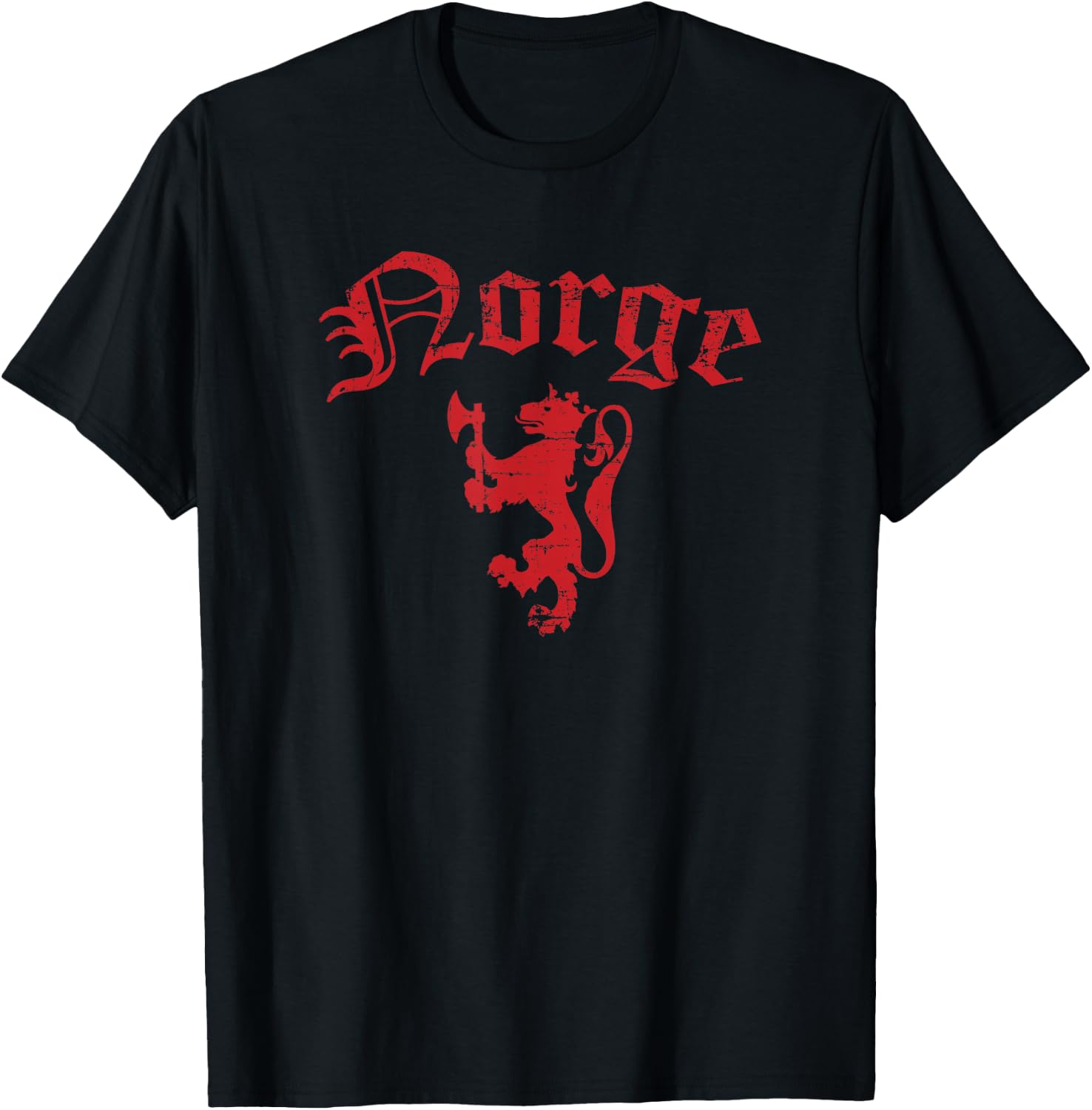 Norge Norway Lion Symbol Norwegian Pride T-Shirt