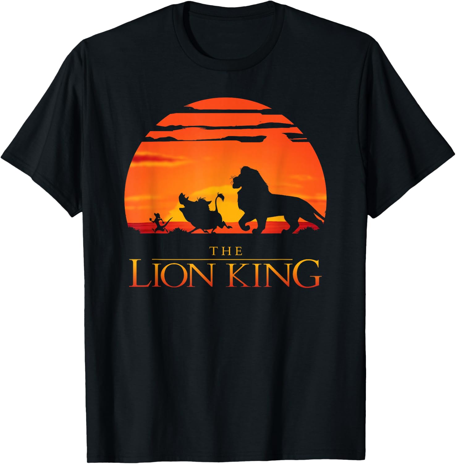 Disney Lion King Classic Sunset Walk T-Shirt