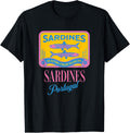 Tinned fish tinned sardines tin fish Portugal Italian summer T-Shirt