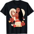 Disney Princess - Moana Heart Valentine's Day T-Shirt