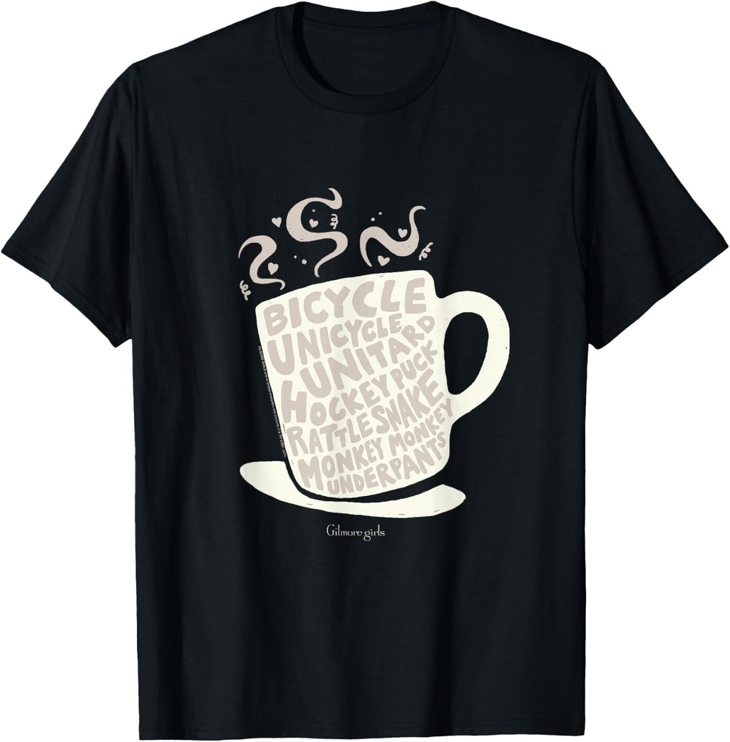Gilmore Girls Bicycle Unicycle Unitard Coffee Mug TV Show T-Shirt