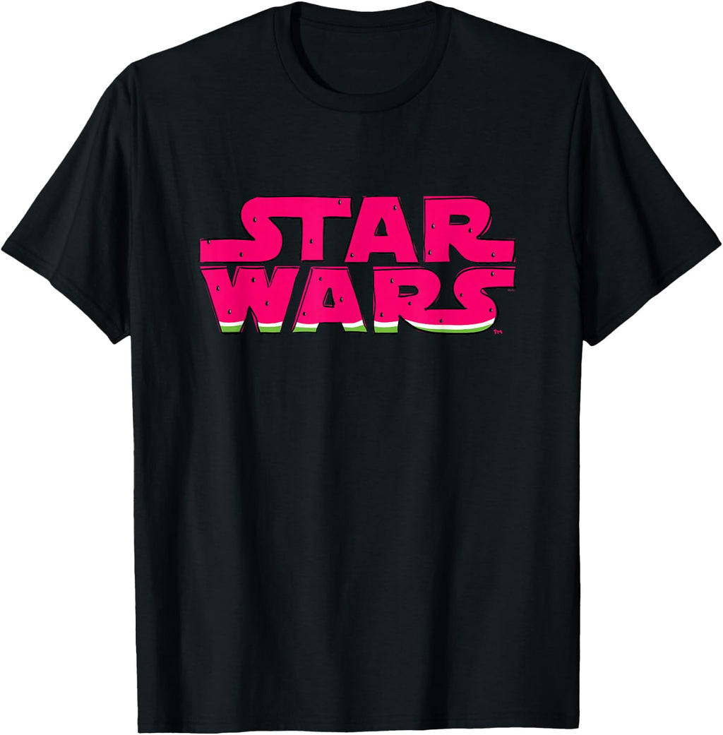 Star Wars Logo Fashion Style Summer Watermelon Pattern T-Shirt