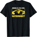 Cobra Kai Send It to the Internet Johnny Meme TV Show T-Shirt