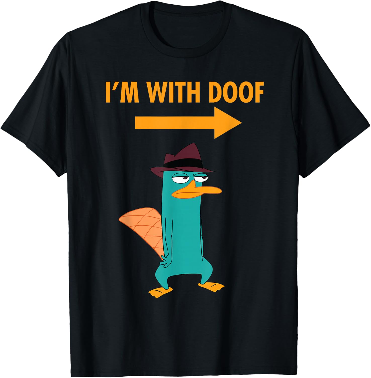 Phineas and Ferb: Candace Against the Universe I'm with Doof T-Shirt Small