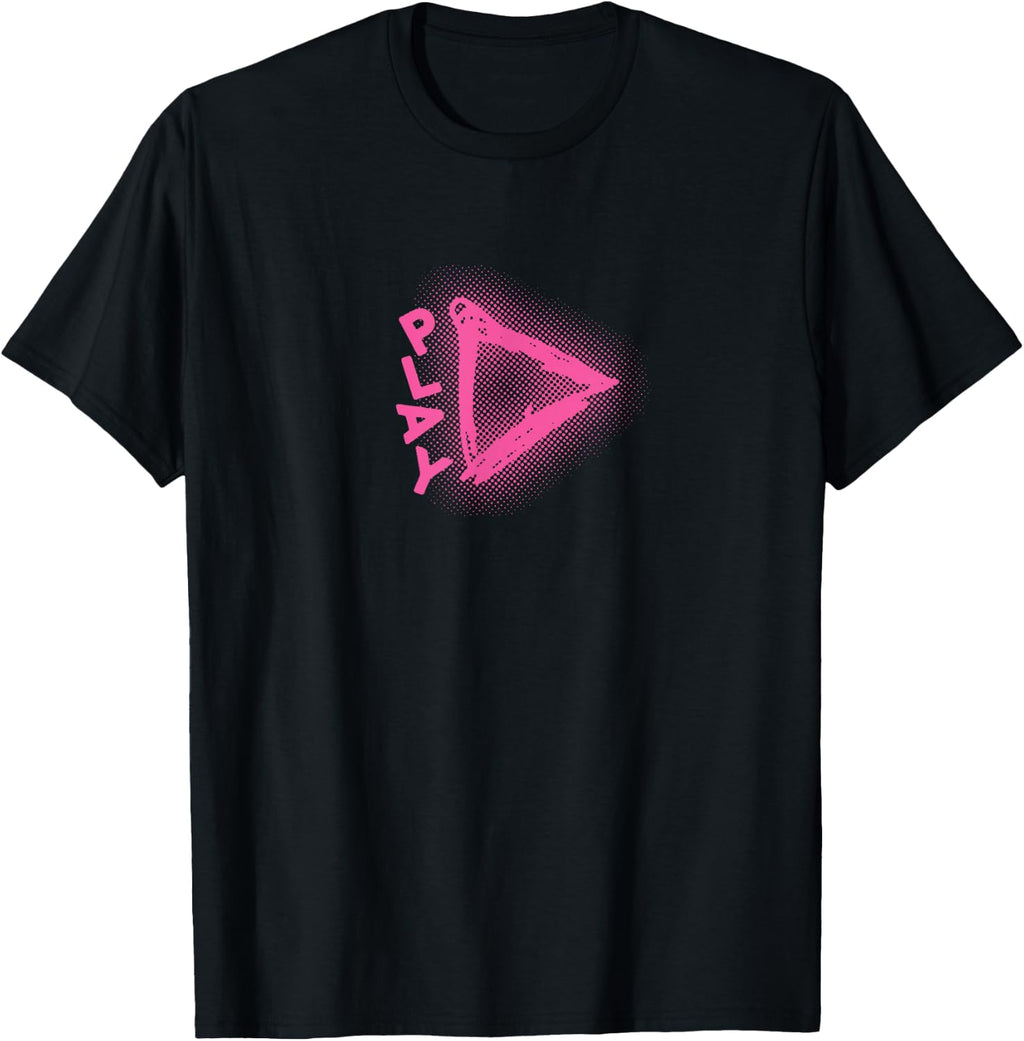 Ed Sheeran Play Logo Stacked T-Shirt