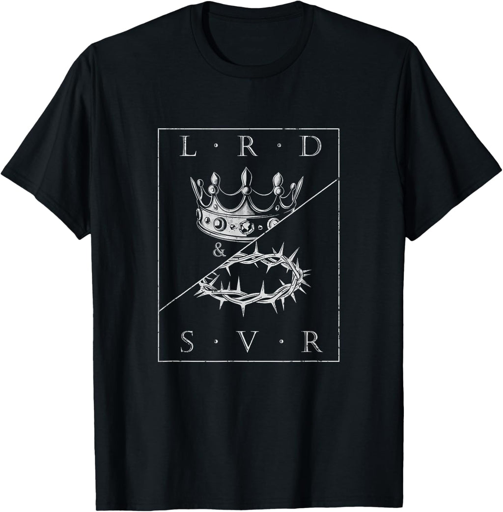 Vintage Retro Jesus Lord & Savior Christian Shirt T-Shirt