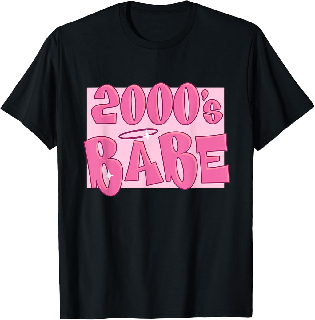 2000's Babe Retro Y2K Era Aesthetic Angel Diva Doll T-Shirt