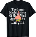 Patrick Star My Mind is an Enigma Funny Existential Cartoon T-Shirt