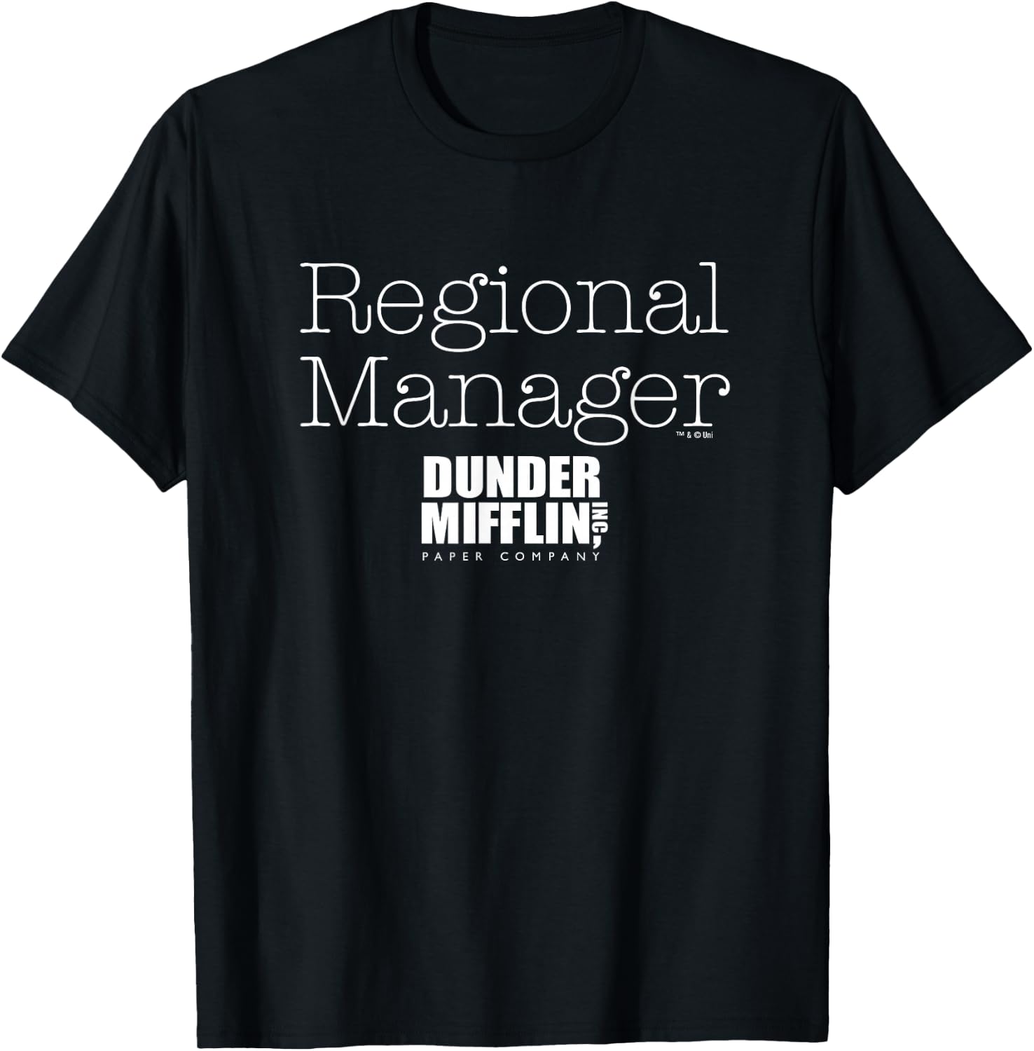 The Office Regional Manger Michael Scott T-Shirt