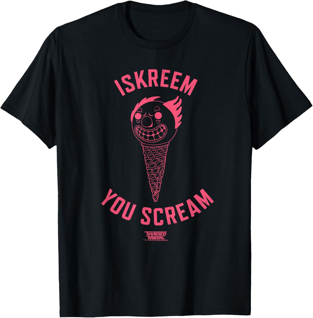 Twisted Metal ISkreem T-Shirt - Officially Licensed T-Shirt