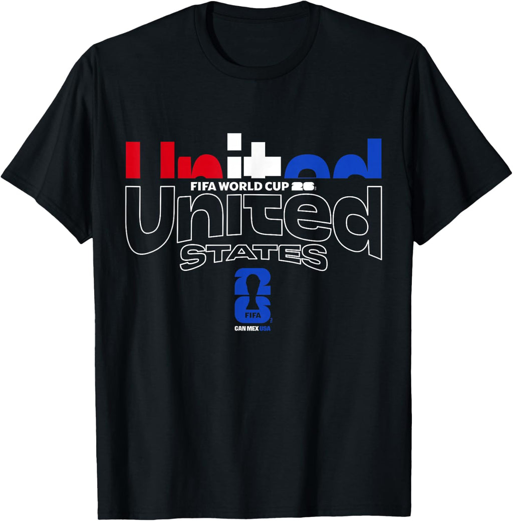 FIFA WORLD CUP26 USA Host Country Mirror T-Shirt