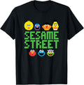 Sesame Street Pixel Group T-Shirt