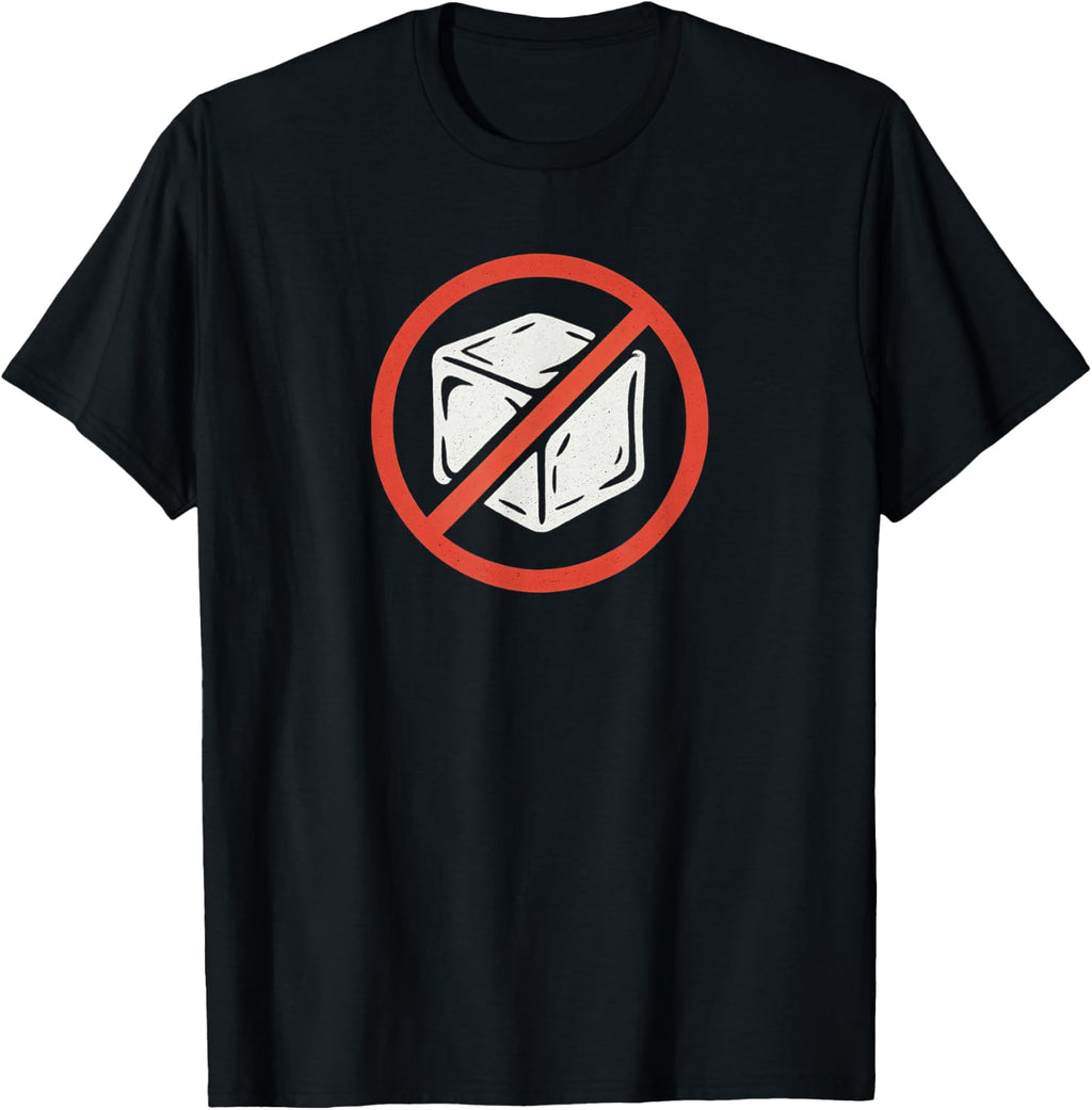 No ICE Protest Symbol Anti Immigration Enforcement, Red T-Shirt