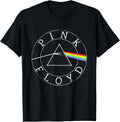 Official Pink Floyd Prism Album Circle Logo Classic Band T-Shirt