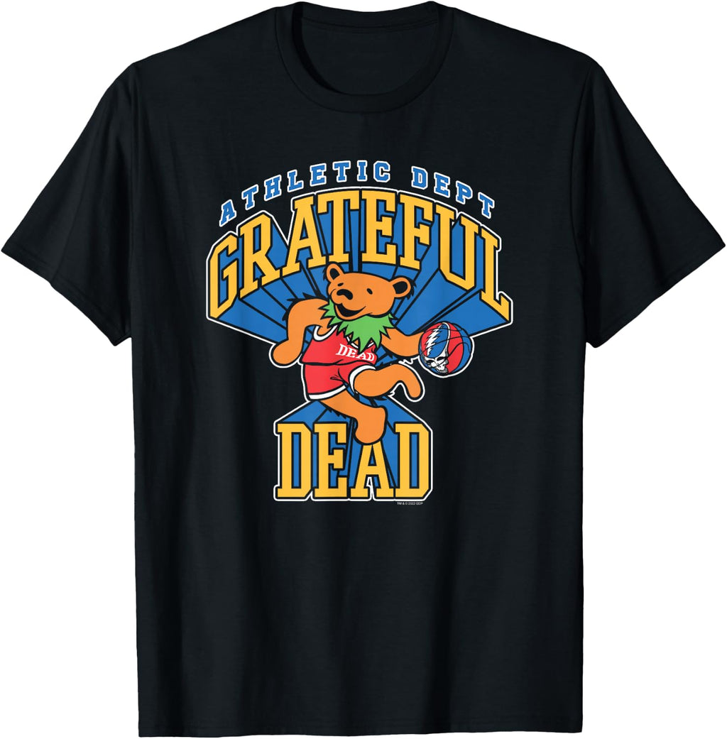 Grateful Dead Athletic Dept Basketball Bear Band T-Shirt