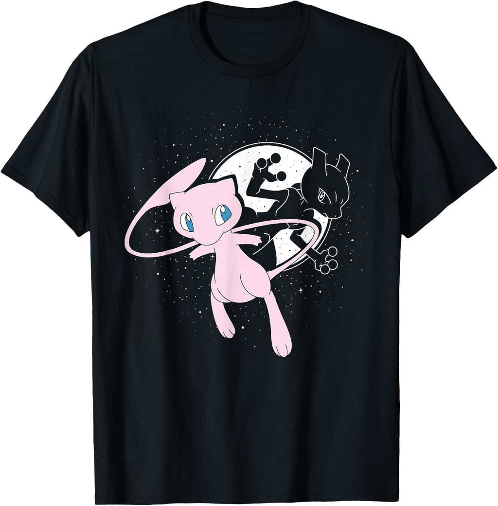 Pokémon - Celestial Mew & Mewtwo Moon T-Shirt