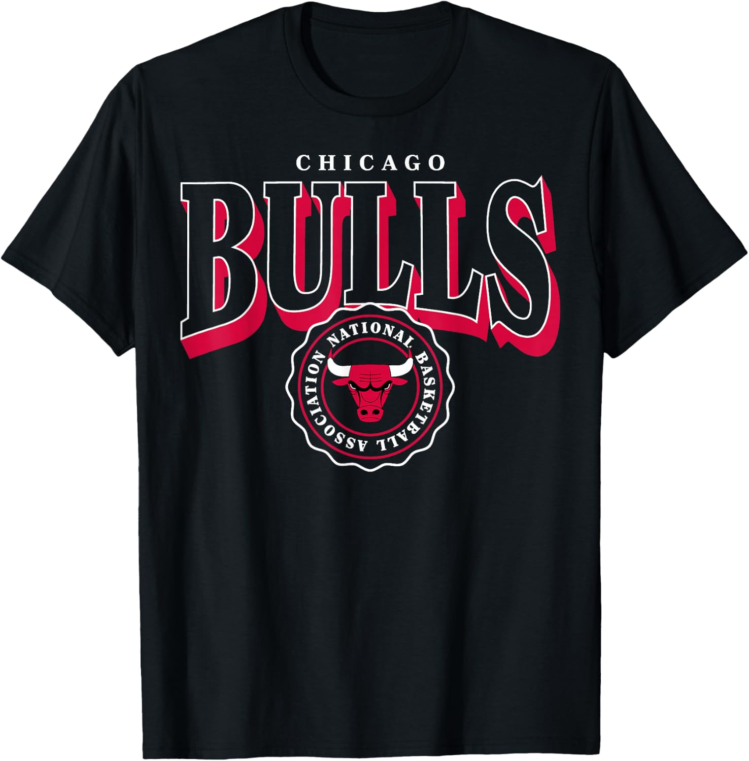 NBA - Chicago Bulls Arched Crest T-Shirt