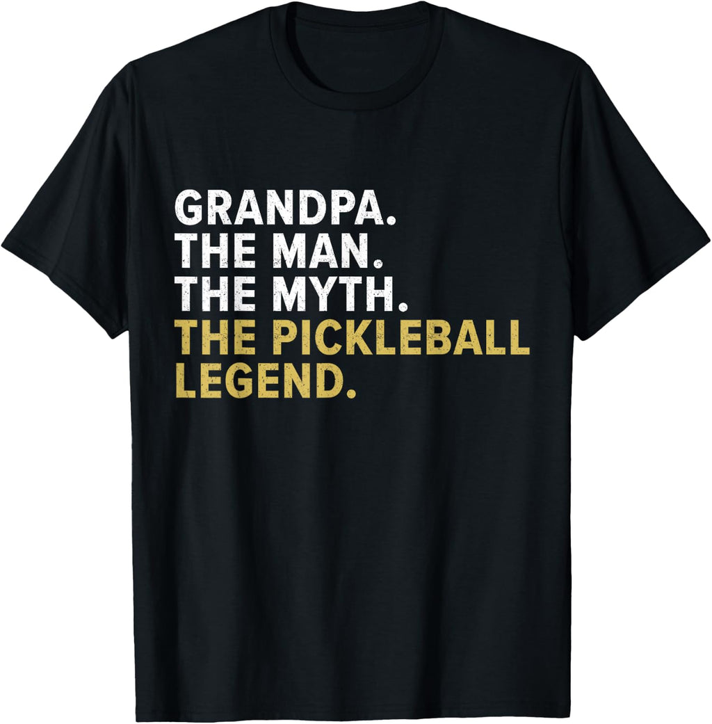 Funny Pickleball Shirts for Men - Retirement Pickle Ball T-Shirt