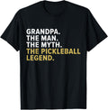 Funny Pickleball Shirts for Men - Retirement Pickle Ball T-Shirt
