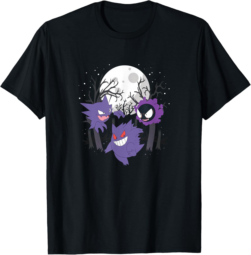Pokémon - Gastly Gengar Hunter Forest T-Shirt