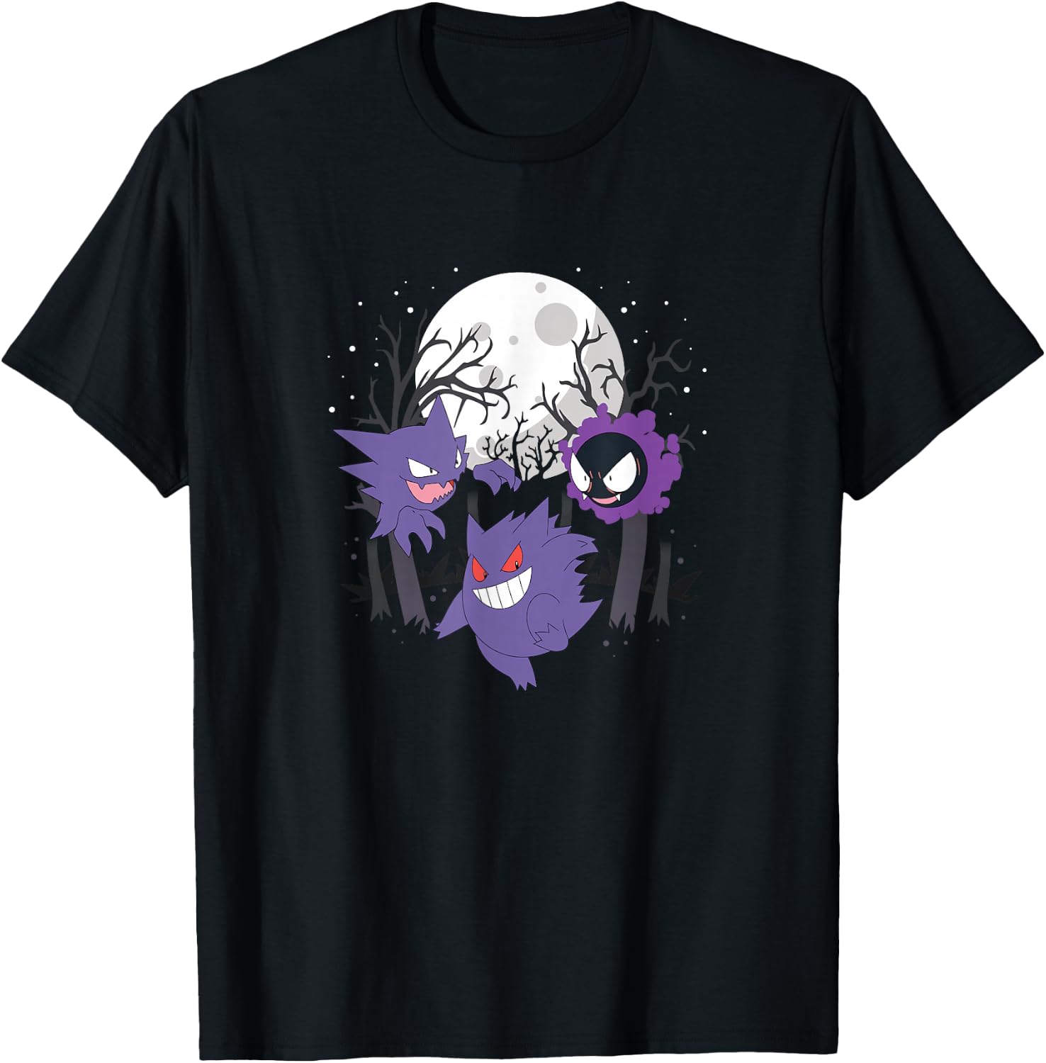 Pokémon - Gastly Gengar Hunter Forest T-Shirt
