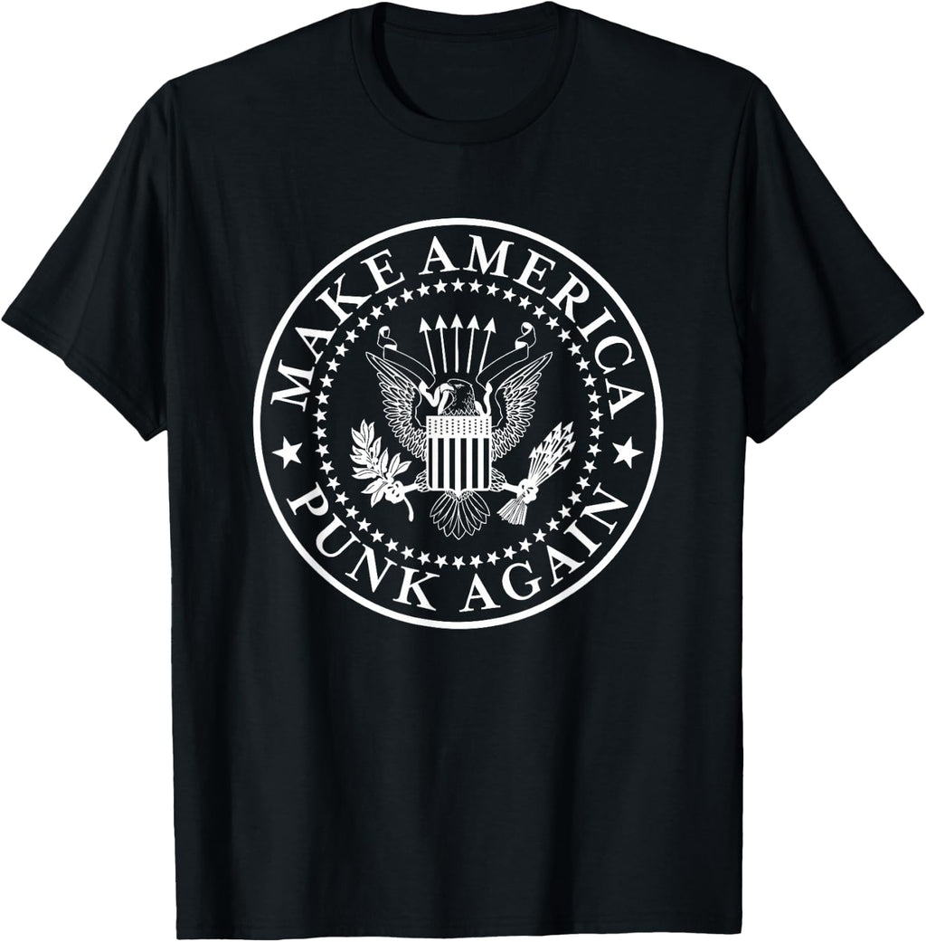 Make America Punk Again Vintage Punk Rock 80s T-Shirt
