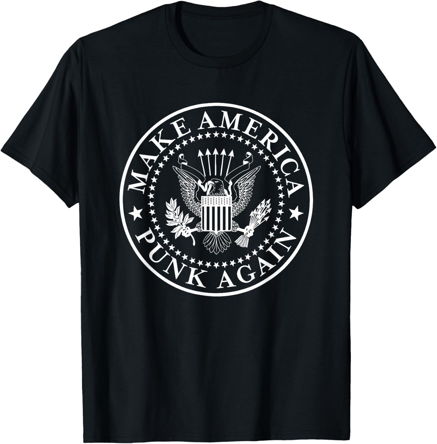 Make America Punk Again Vintage Punk Rock 80s T-Shirt
