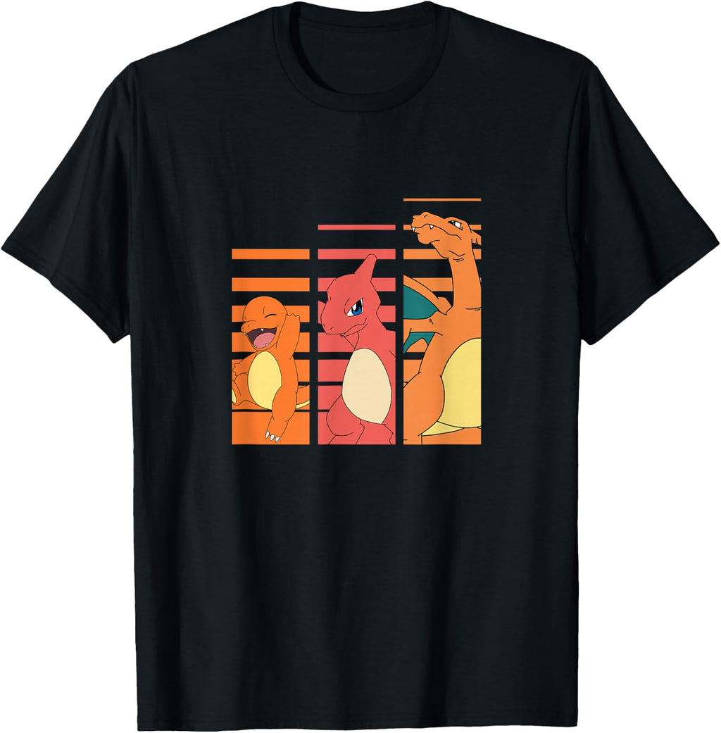 Pokémon - Charmander Evolutions T-Shirt