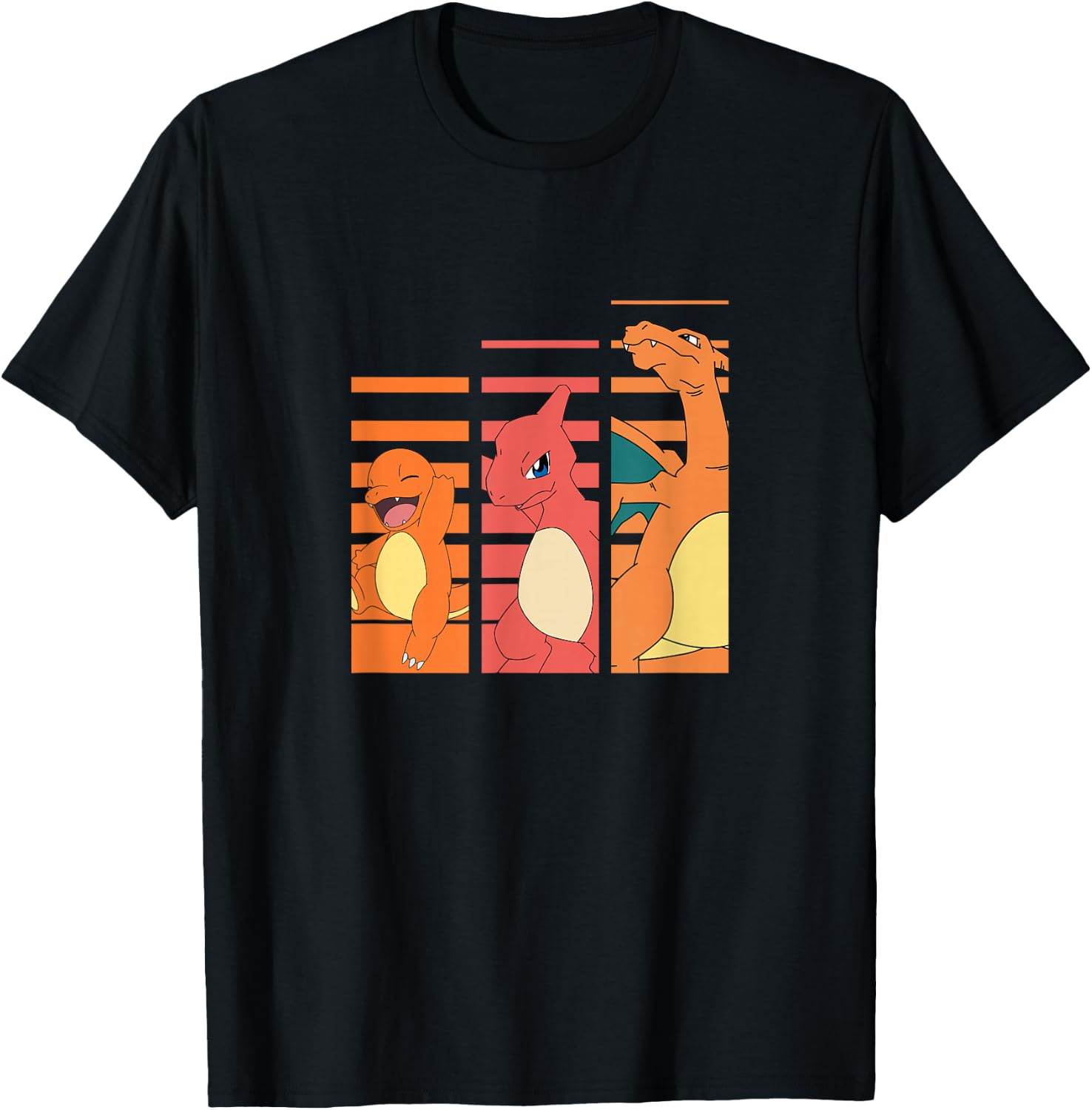 Pokémon - Charmander Evolutions T-Shirt