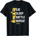 Pokémon - Eat Sleep Battle Repeat Pikachu T-Shirt