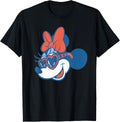 Disney Summer Road Trip Vacation Minnie Mouse Big Face T-Shirt