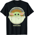 Star Wars The Mandalorian The Child Bassinet Portrait T-Shirt