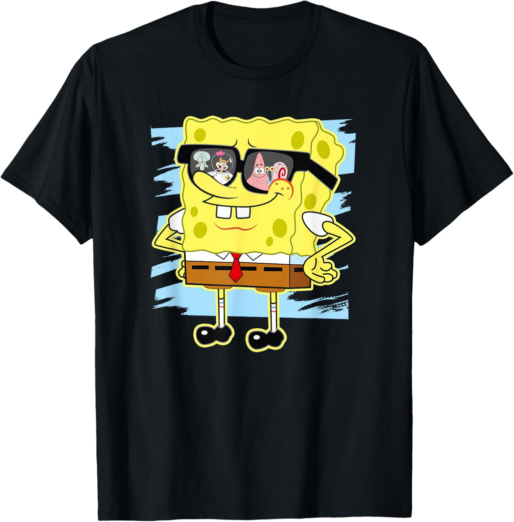 Spongebob - Reflection in Sunglasses T-Shirt