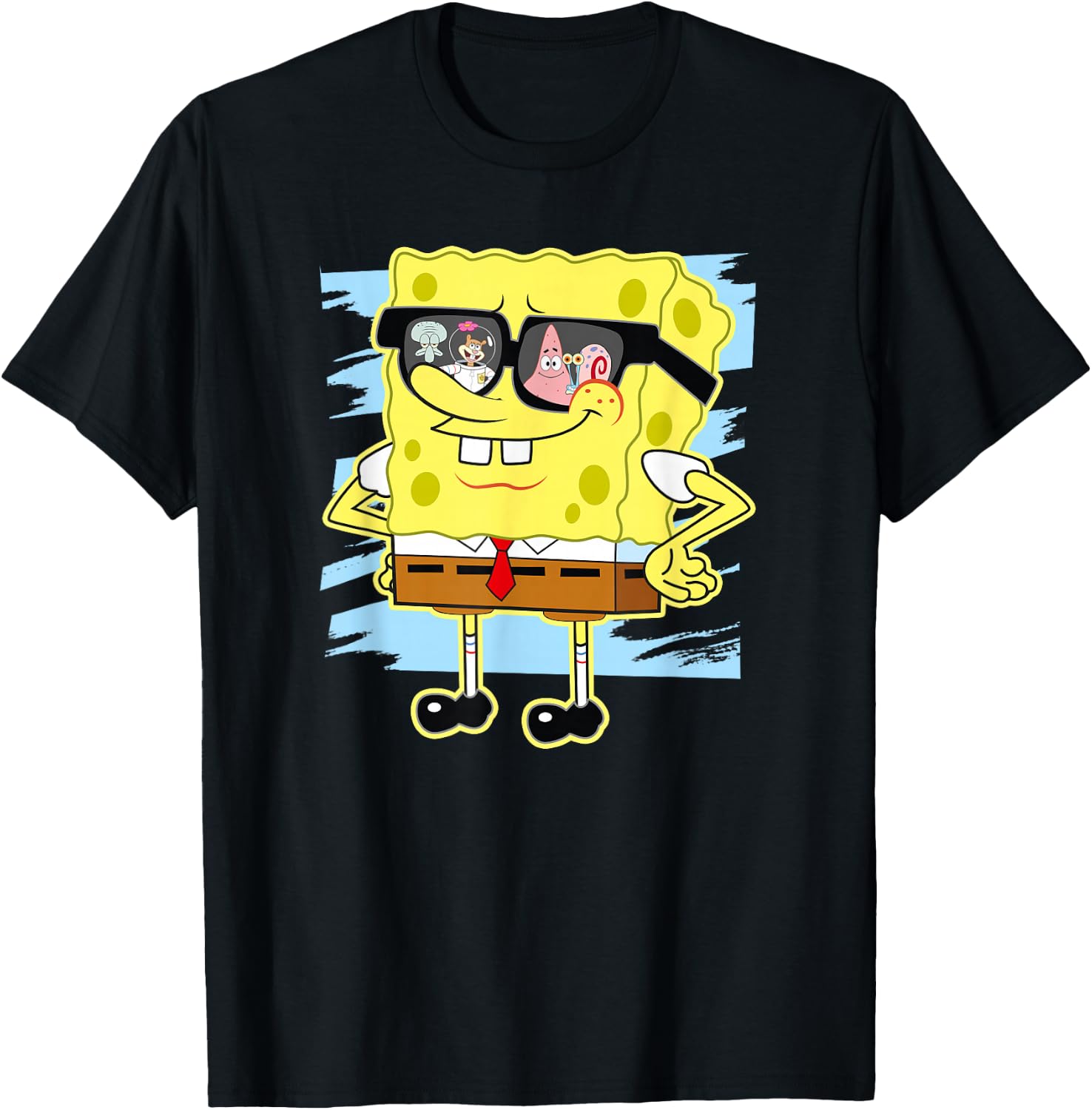 Spongebob - Reflection in Sunglasses T-Shirt