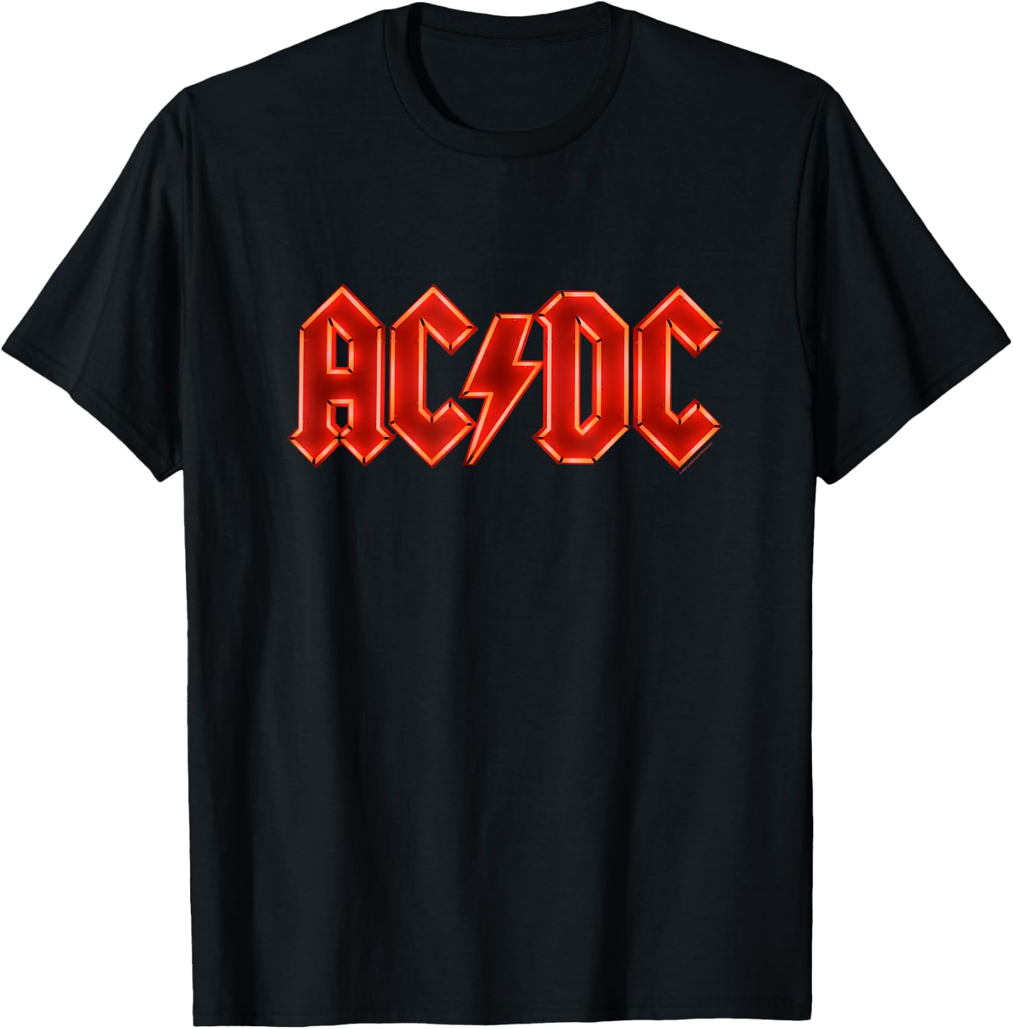 AC/DC - Electric Black Unisex Adults T-Shirt