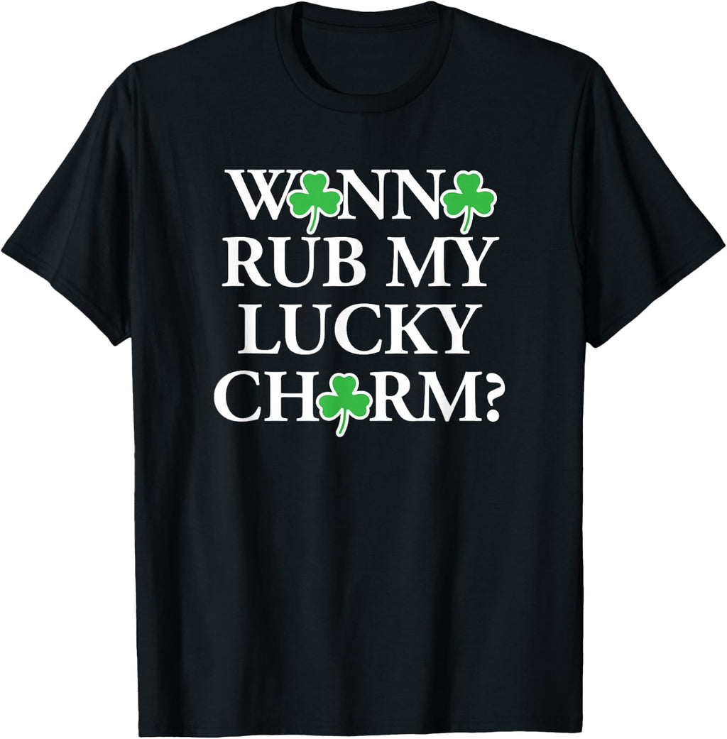 Funny Sexy St Patricks Day Clothing for Men Inappropriate T-Shirt