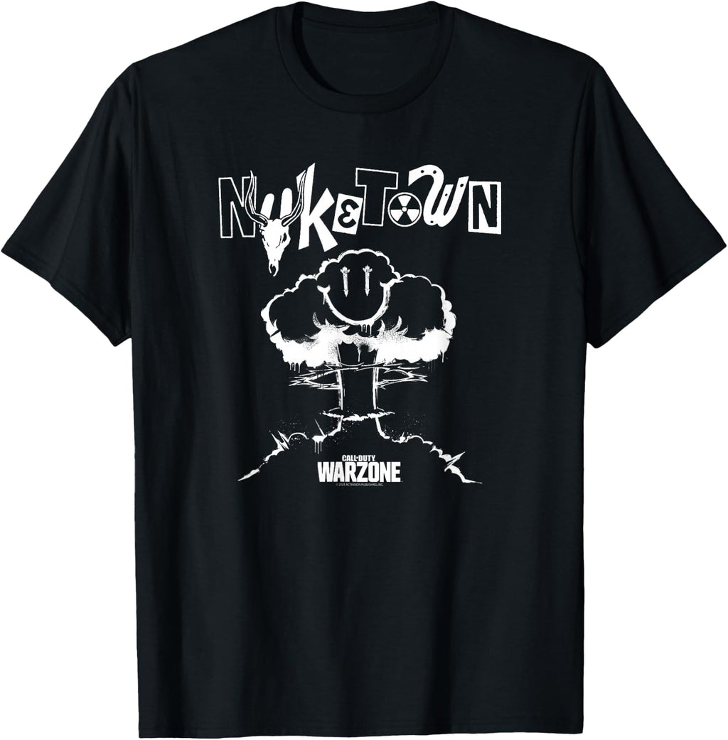 Call of Duty Nuketown Smile Explosion Video Game T-Shirt