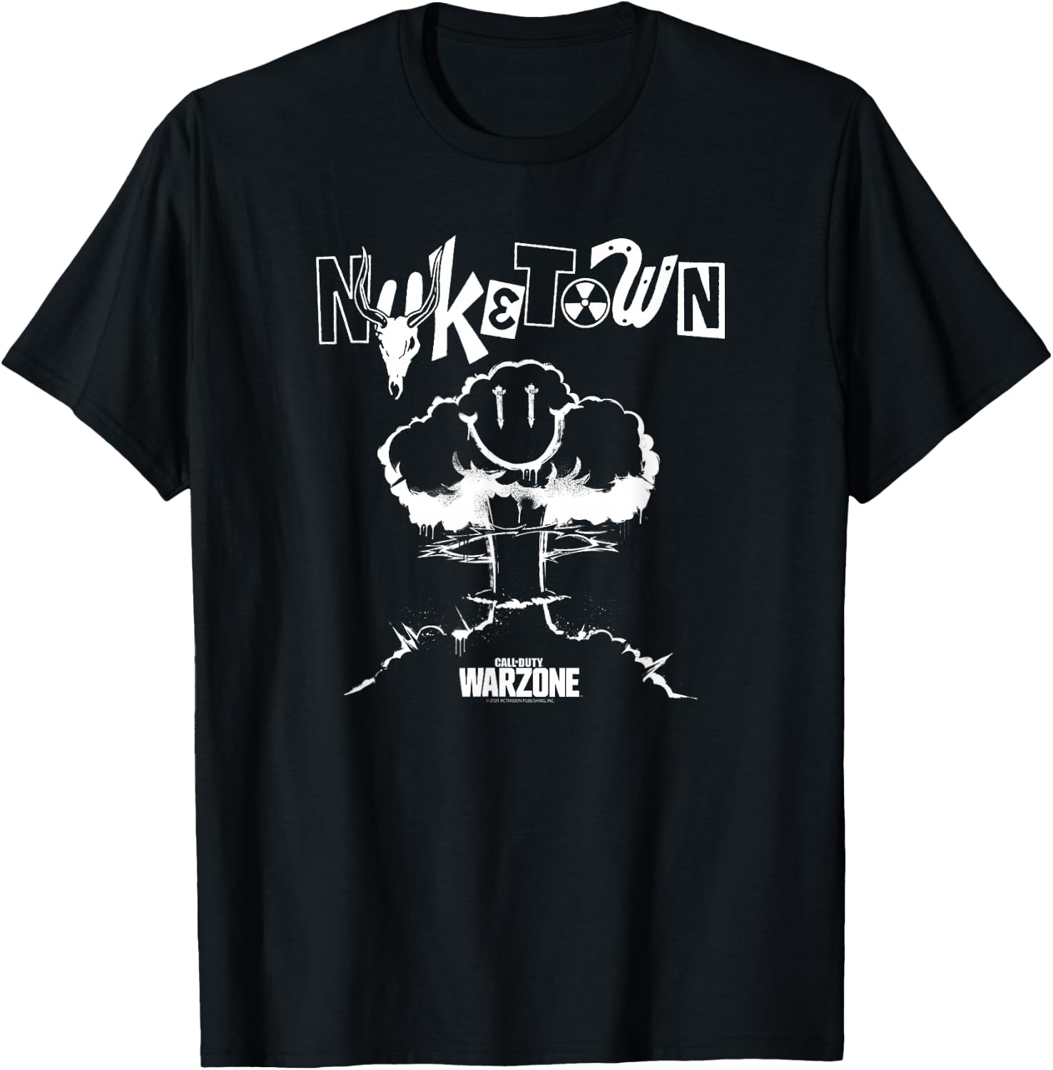 Call of Duty Nuketown Smile Explosion Video Game T-Shirt