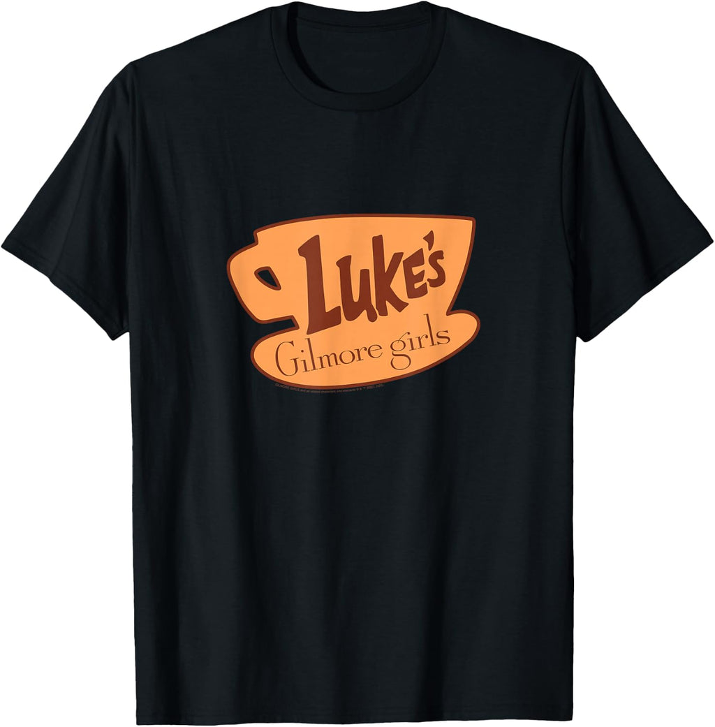 Gilmore Girls Luke's Coffee Classic Coffee Cup Logo TV Show T-Shirt